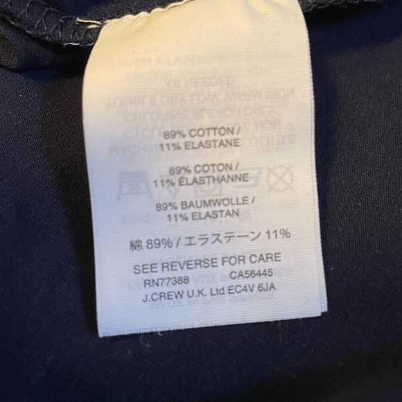 Navy Bodysuit w Ruffle Detail - Picture 8 of 9